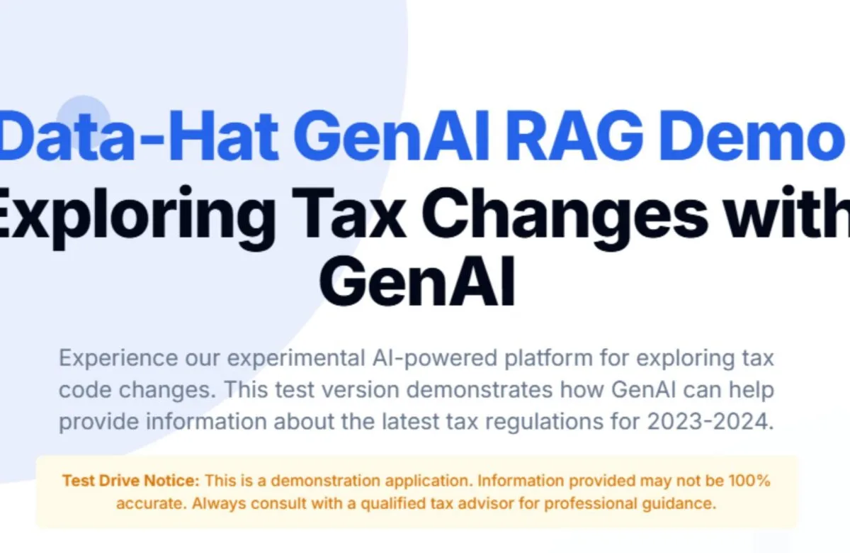Agentic RAG Architecture for Enterprise AI: A Tax Assistant Use Case
